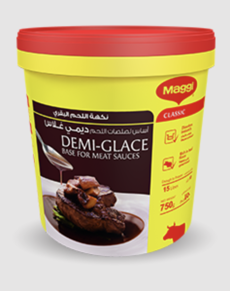 Maggi Demi-Glace — container packaging prepress